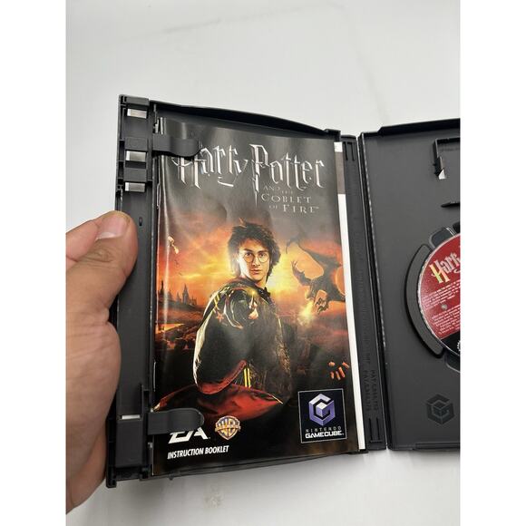 Harry Potter and the Goblet of Fire Nintendo Gamecube Complete CIB Authentic - Picture 8 of 8